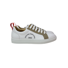 Fascani 52247 Beige-White Sneaker Shoe