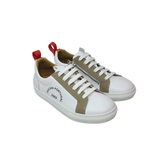 Fascani 52247 Beige-White Sneaker Shoe