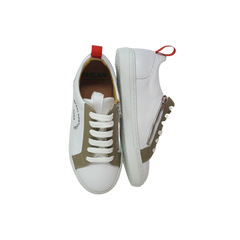 Fascani 52247 Beige-White Sneaker Shoe