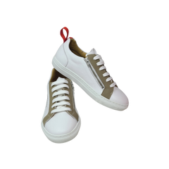 Fascani 52247 Beige-White Sneaker Shoe