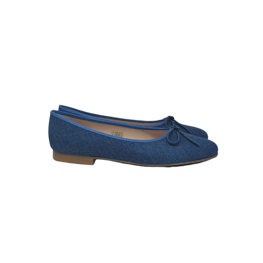 Coquette 3026 Ladies Denim Ballet Flat – Frankel's Designer Shoes
