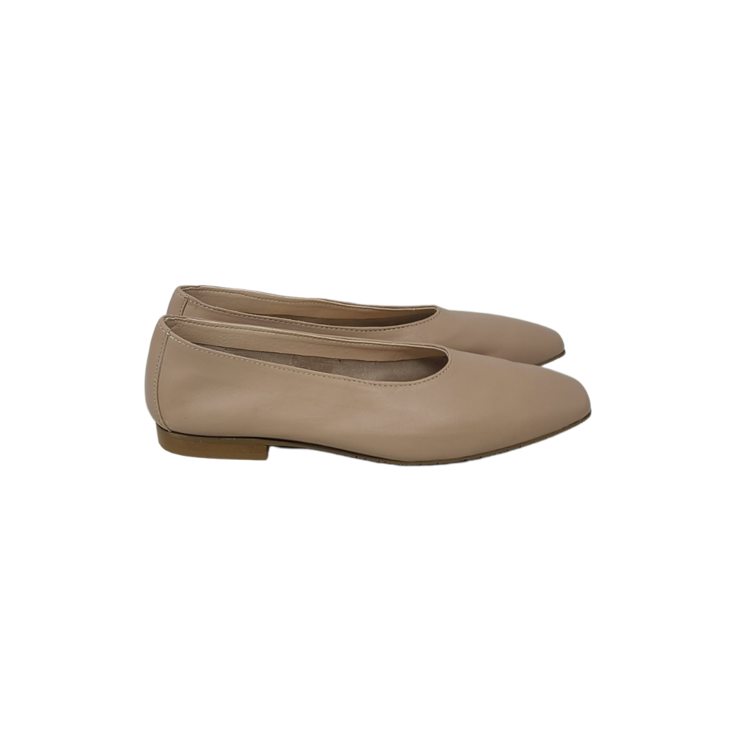 Coquette 3027 Ladies Nude Leather Classy Flats