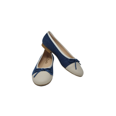 Coquette 2018 Ladies Denim/Off White Ballet Flat