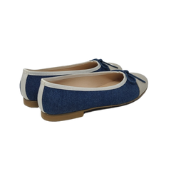 Coquette 2018 Ladies Denim/Off White Ballet Flat