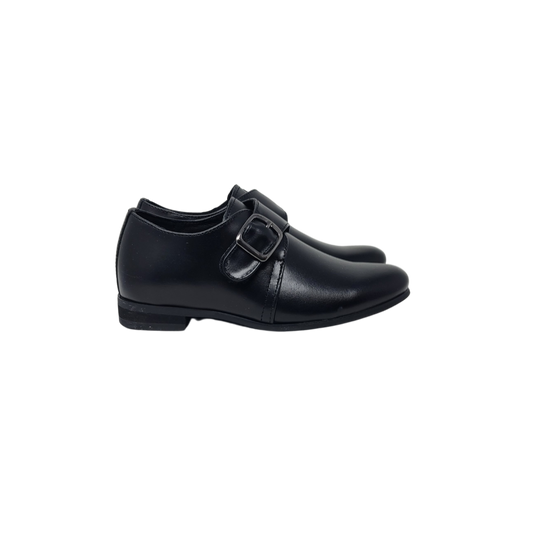 Pardoo 1875 Boys Black Leather Dress Shoe