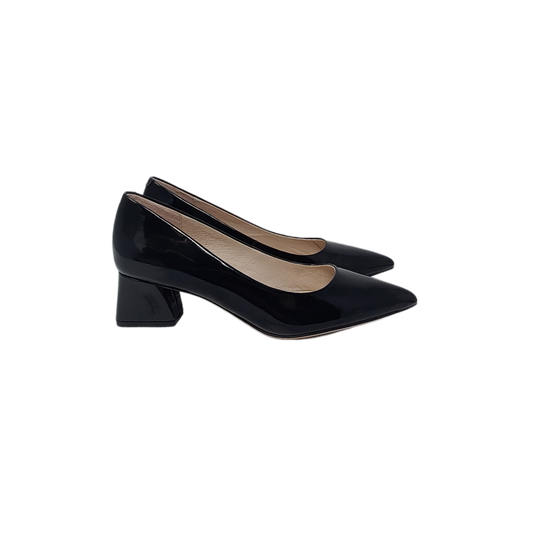 Viviamos Madison Ladies Black Patent Heel