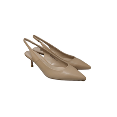 AicBerlluci Laura3 Ladies Nude Sling Heel