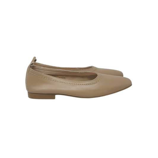 Brunella V23 405 Ladies Beige leather shoes