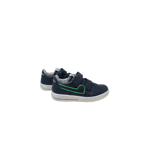 Froddo G3130207 Childrens Navy with Green Sneaker Shoes