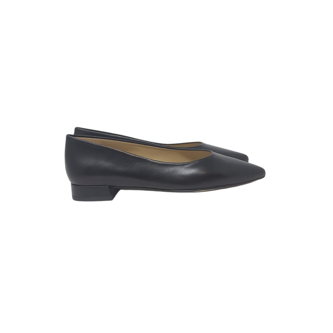Brunella 23170 Ladies Black Leather Low Heel