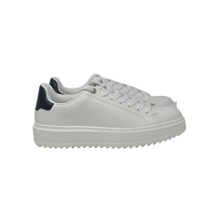 Steve Madden Charlie Ladies White Leather Sneakers