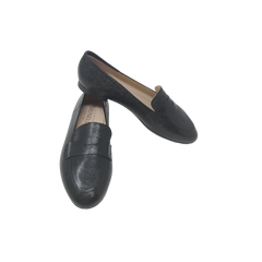 Brunella 520 Ladies Black Print Loafer