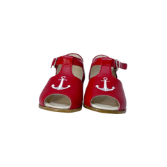 Emel 2208 Children's Red Leather Sandel