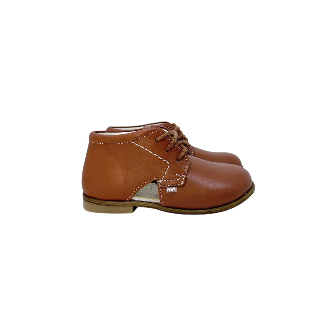 Emel 1453 Children's Camel Leather Shoe