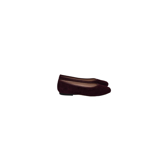 Viviamos Ziggy Ladies Burgundy Suede Shoe