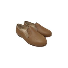 Blublonc Lucas Kids tan loafers