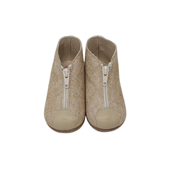 Blublonc Ben- Spring Kids beige embroidered shoe