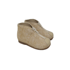 Blublonc Ben- Spring Kids beige embroidered shoe