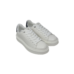 Steve Madden Charlie Ladies White Leather Sneakers