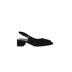 Van Eli Liette Ladies Black Suede Slingback