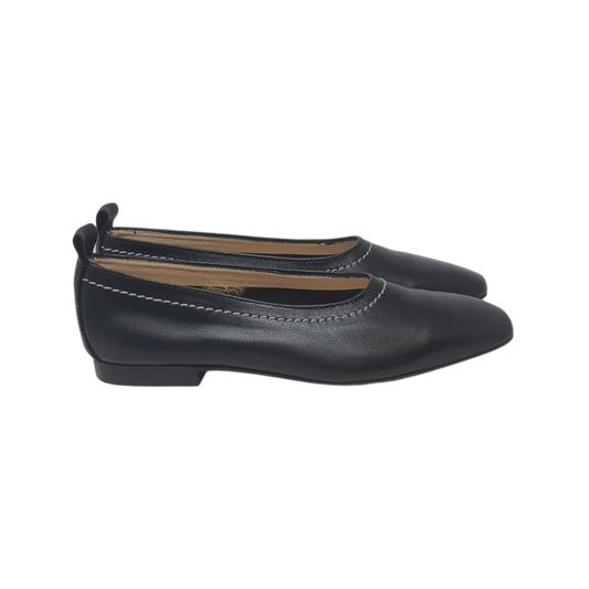 Brunella V23 405 Ladies Black leather shoes