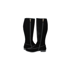 Melyann Ree Black Velvet Boot