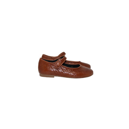 Brunella S21 Children's Camel Leather Mary Jane