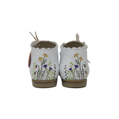 Emel 1433 Children's White Leather Shoe